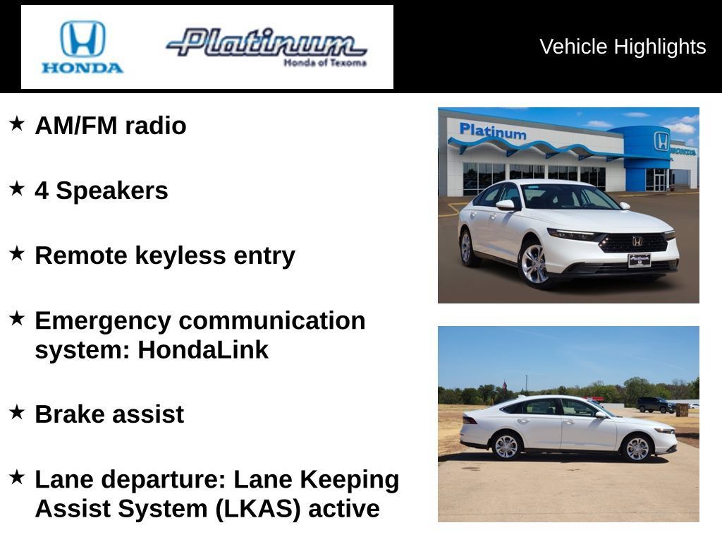 New 2026 Honda Accord LX image 5