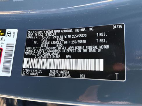 New 2026 Toyota Grand Highlander AWD image 39