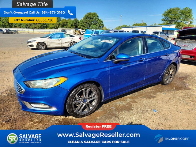 Used 2018 Ford Fusion SE w/ Equipment Group 201A FWD image 1