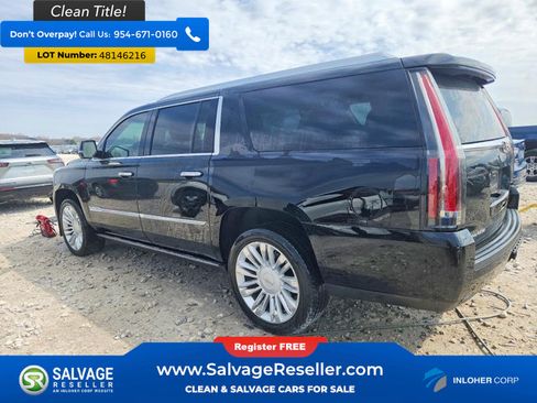 Used 2015 Cadillac Escalade ESV Platinum AWD/4WD image 3