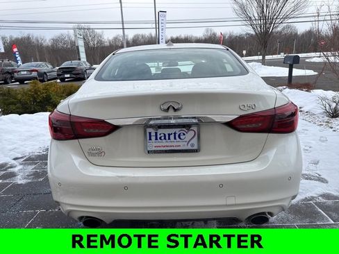 Certified 2022 INFINITI Q50 Luxe w/ Cargo Package image 6