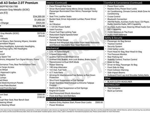 Used 2016 Audi A3 2.0T Premium image 2