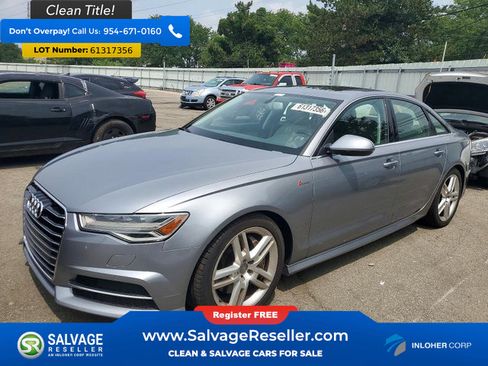 Used 2016 Audi A6 3.0T Premium Plus w/ S Line Sport Package AWD/4WD image 1