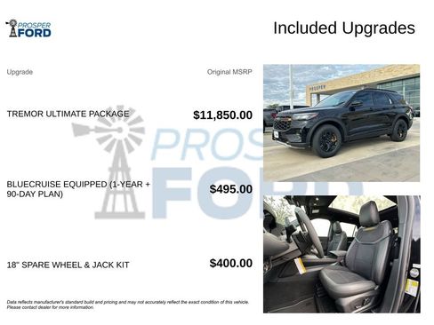 New 2026 Ford Explorer Tremor w/ Tremor Ultimate Package image 48