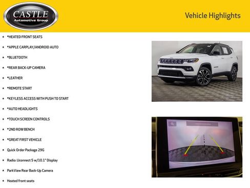 Used 2023 Jeep Compass Limited AWD/4WD image 3