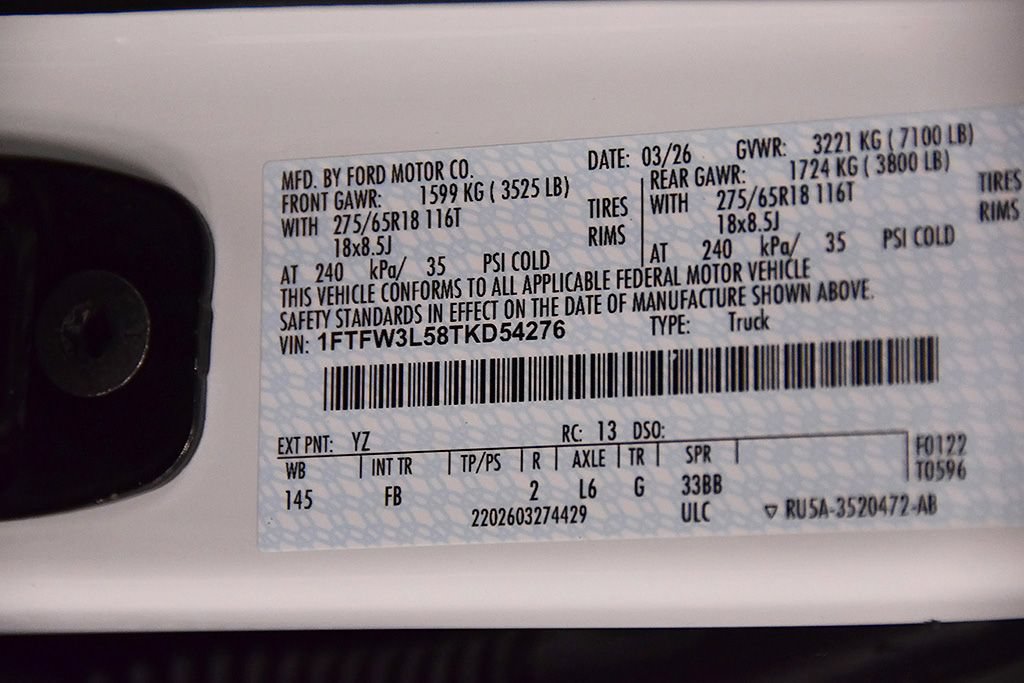 New 2026 Ford F150 XLT w/ Equipment Group 302A MID AWD/4WD image 15
