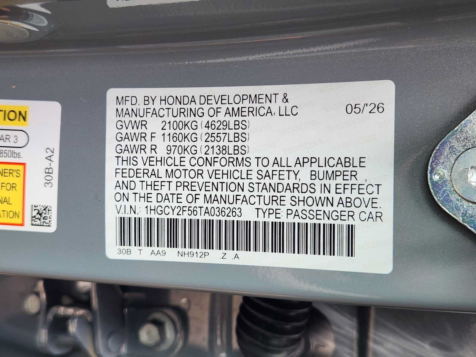 Used 2026 Honda Accord Sport image 33