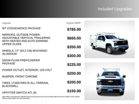 New 2026 Chevrolet Silverado 2500 W/T w/ WT Convenience Package AWD/4WD image 3
