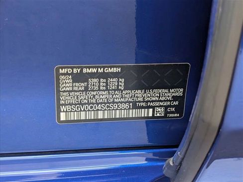 Certified 2025 BMW M8 Competition w/ M Carbon Exterior Package AWD/4WD image 24