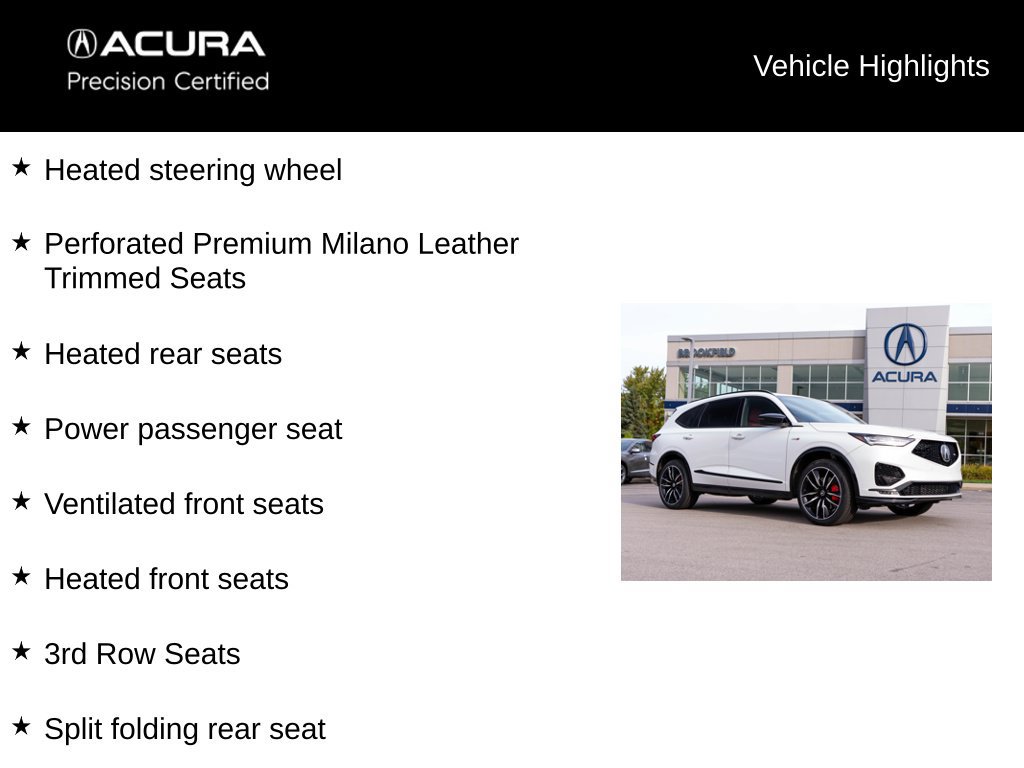Certified 2022 Acura MDX Type S w/ Advance Package AWD/4WD image 25
