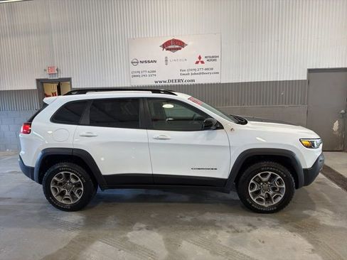 Used 2022 Jeep Cherokee Trailhawk w/ Premium Leather Package image 2