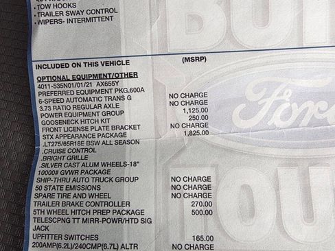 Used 2022 Ford F250 XL w/ STX Appearance Package image 21