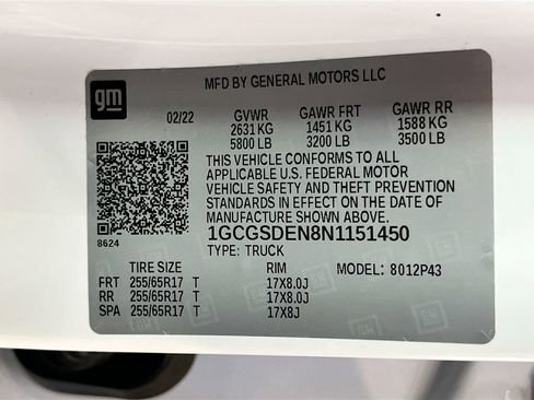 Used 2022 Chevrolet Colorado Z71 w/ Safety Package RWD image 31
