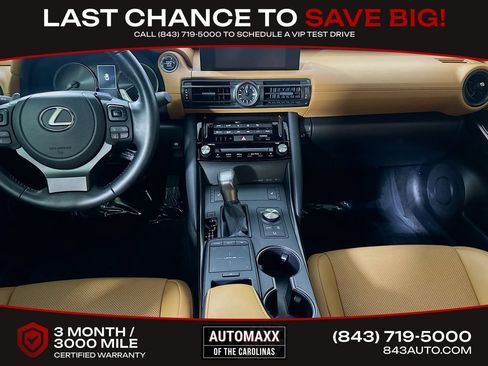 Used 2025 Lexus IS 350 F Sport w/ Accessory Package RWD image 18