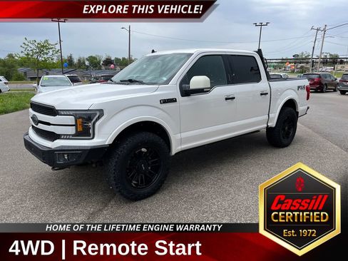 Used 2019 Ford F150 Platinum w/ Trailer Tow Package AWD/4WD image 1