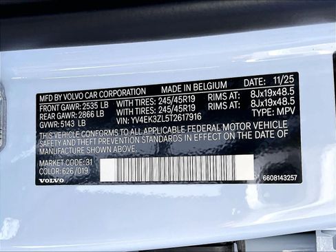 New 2026 Volvo EX30 Ultra w/ Climate Package image 36