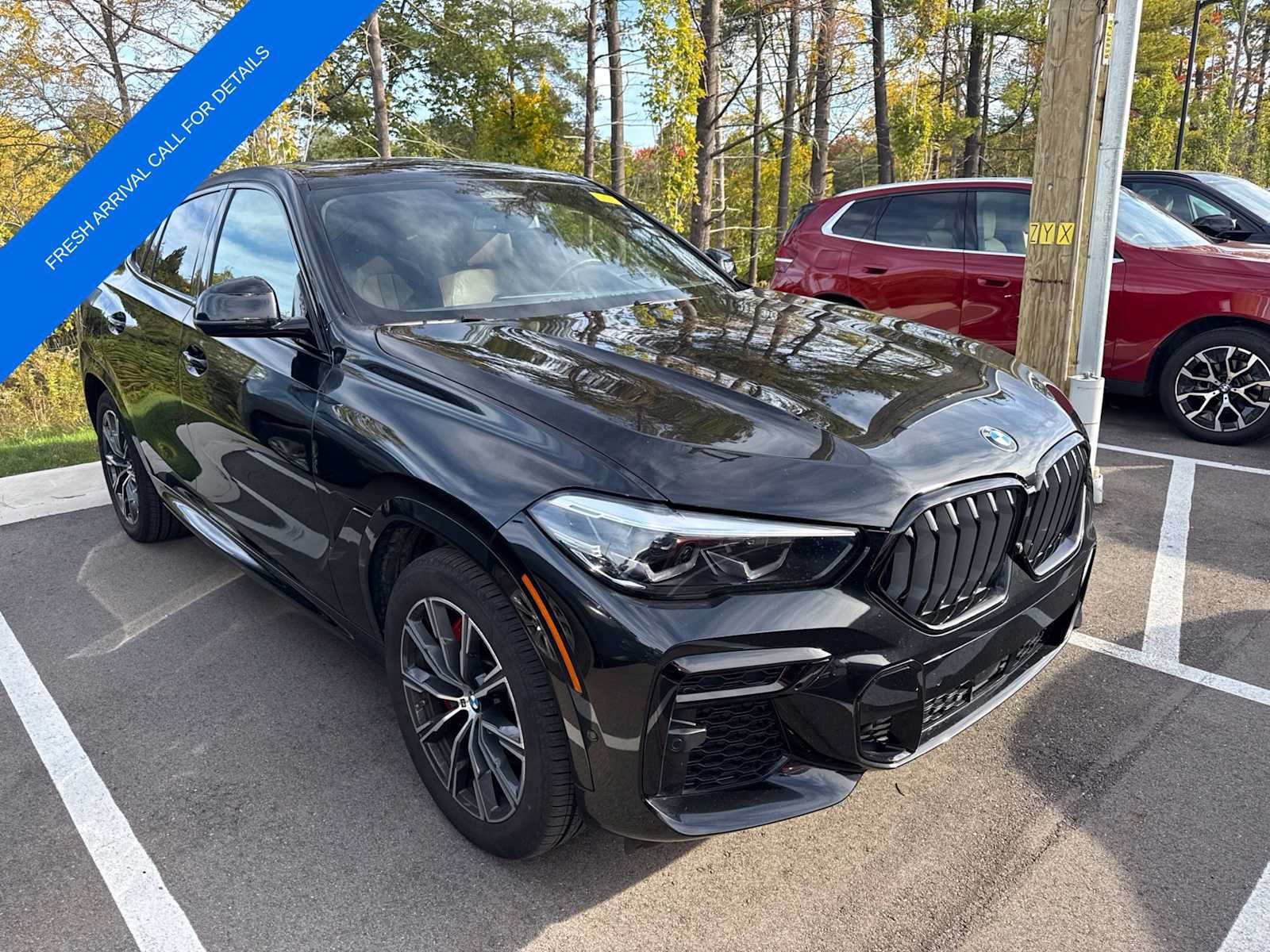 Used 2022 BMW X6 xDrive40i w/ M Sport Package AWD/4WD image 3