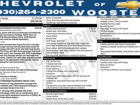 Used 2020 GMC Savana 3500 w/ Driver Convenience Package image 33