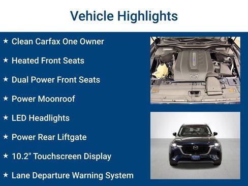 Used 2024 MAZDA CX-90 Plug-In Hybrid w/ Preferred AWD/4WD image 3