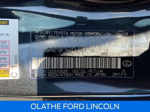 Used 2018 Lexus RC 350 AWD image 26