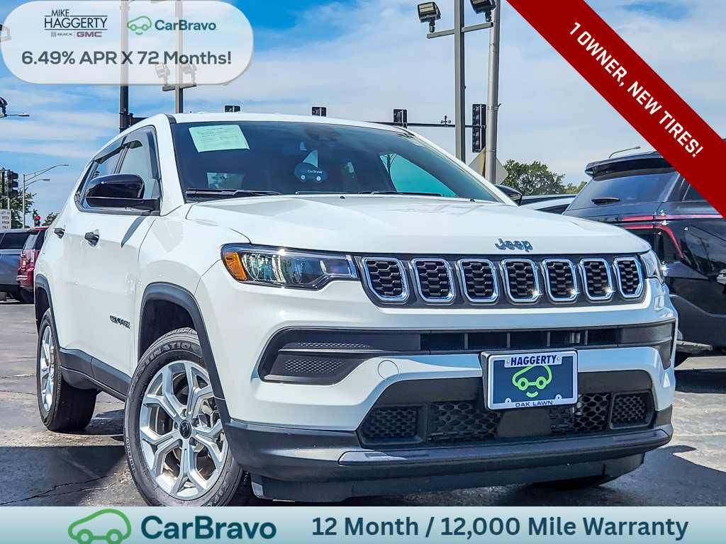 Used 2025 Jeep Compass Sport AWD/4WD image 1