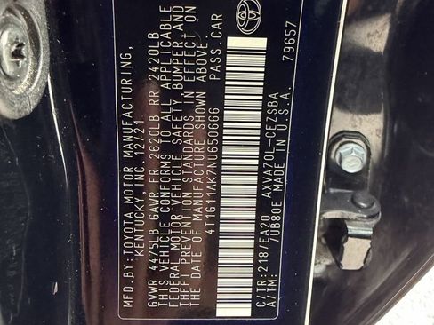 Used 2022 Toyota Camry SE FWD image 33