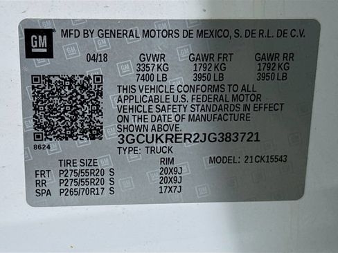 Used 2018 Chevrolet Silverado 1500 LT w/ LT Eassist Package AWD/4WD image 29