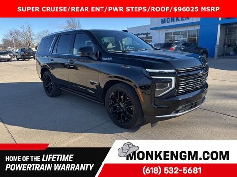 Used 2025 Chevrolet Tahoe High Country AWD/4WD image 1
