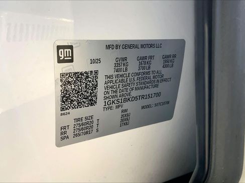 Used 2026 GMC Yukon Elevation w/ Elevation Premium Package RWD image 32