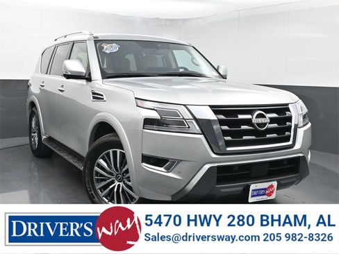 Used 2024 Nissan Armada SL w/ Captain's Chairs Package image 1