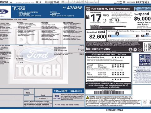 Used 2023 Ford F150 Tremor AWD/4WD image 16