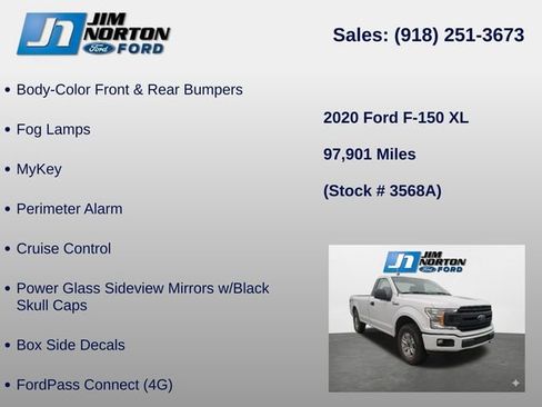 Used 2020 Ford F150 XL w/ Equipment Group 101A Mid AWD/4WD image 16