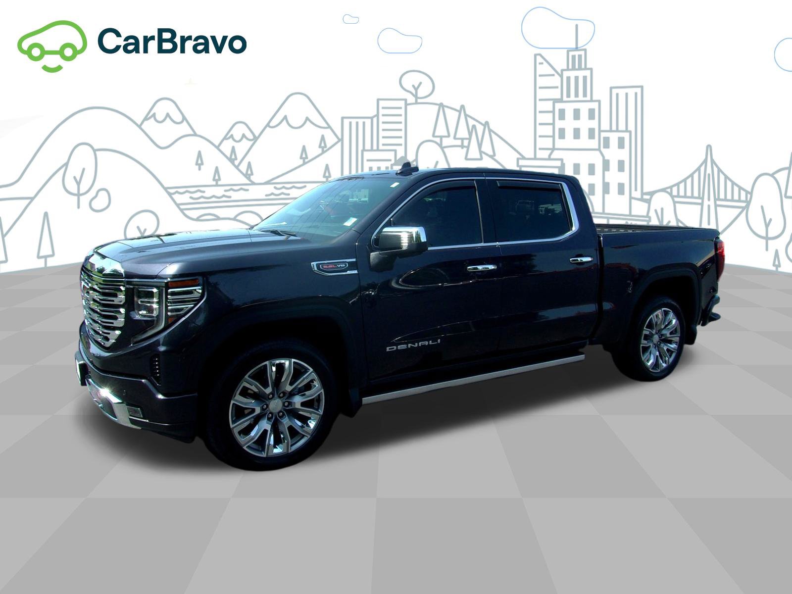 Certified 2024 GMC Sierra 1500 Denali w/ Denali Reserve Package AWD/4WD image 1