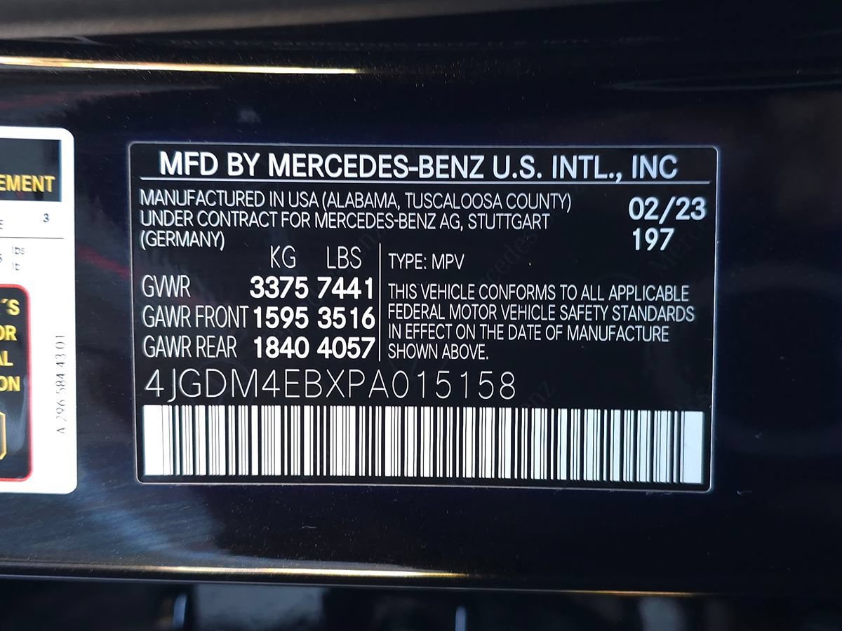 Used 2023 Mercedes-Benz EQS 580 4MATIC SUV image 80