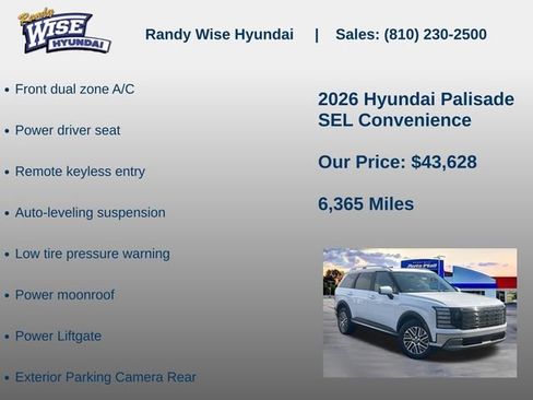 New 2026 Hyundai Palisade SEL FWD image 10