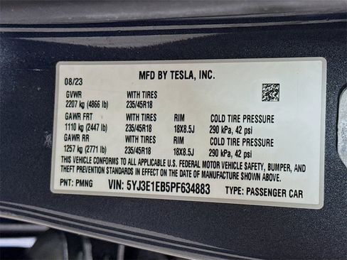 Used 2023 Tesla Model 3 Long Range image 34