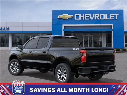 New 2026 Chevrolet Silverado 1500 Custom w/ LPO, Dark Essentials Package AWD/4WD image 3