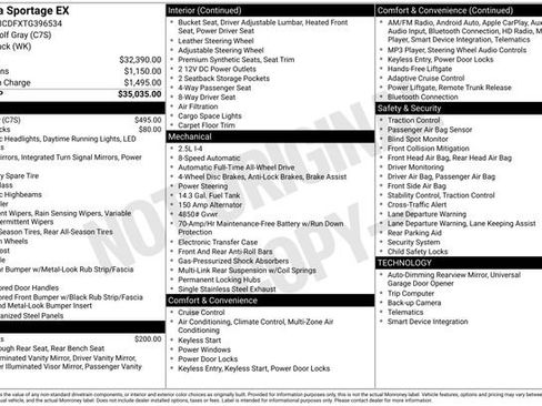 New 2026 Kia Sportage EX AWD/4WD image 4