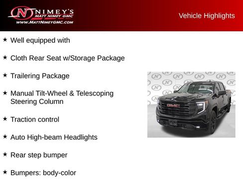 Used 2023 GMC Sierra 1500 Elevation w/ LPO, GMC Protection Package AWD/4WD image 5