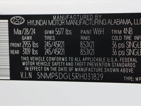 Used 2024 Hyundai Santa Fe Calligraphy AWD/4WD image 16