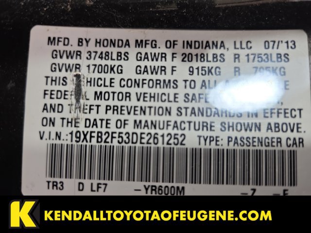 Used 2013 Honda Civic LX image 20