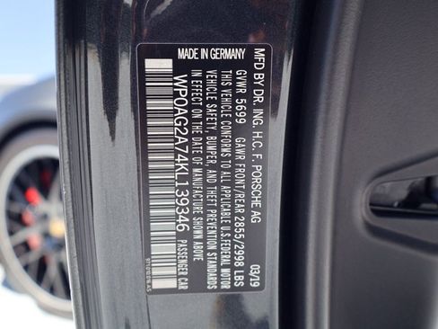 Certified 2019 Porsche Panamera GTS AWD/4WD image 28