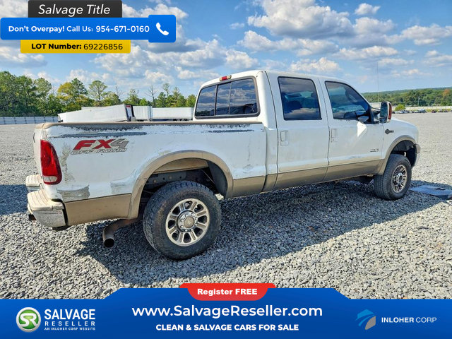 Used 2005 Ford F250 4x4 Crew Cab Super Duty image 4