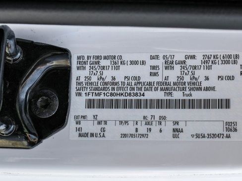 Used 2017 Ford F150 XL w/ Equipment Group 101A Mid RWD image 50