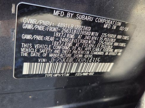 Used 2019 Subaru Forester Touring w/ Popular Package #3 AWD/4WD image 17