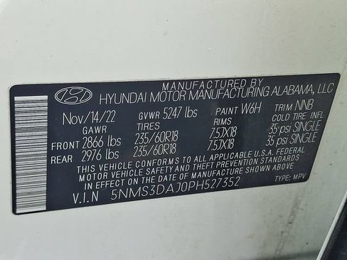 Used 2023 Hyundai Santa Fe SEL w/ Premium Package AWD/4WD image 29