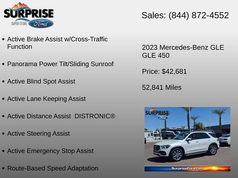 Used 2023 Mercedes-Benz GLE 450 4MATIC w/ 3rd Row Seat Package image 30