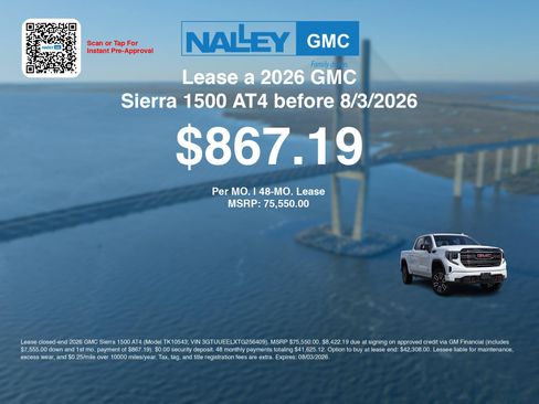 New 2026 GMC Sierra 1500 AT4 w/ AT4 Premium Package AWD/4WD image 3