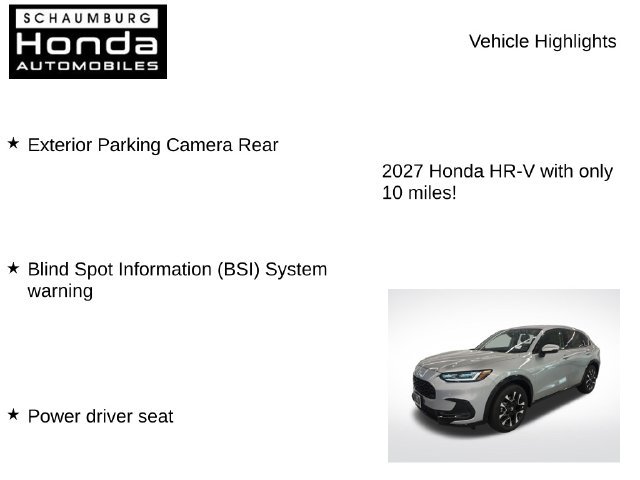 New 2027 Honda HR-V EX-L image 7