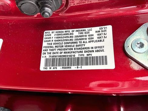Used 2021 Honda CR-V EX-L image 19
